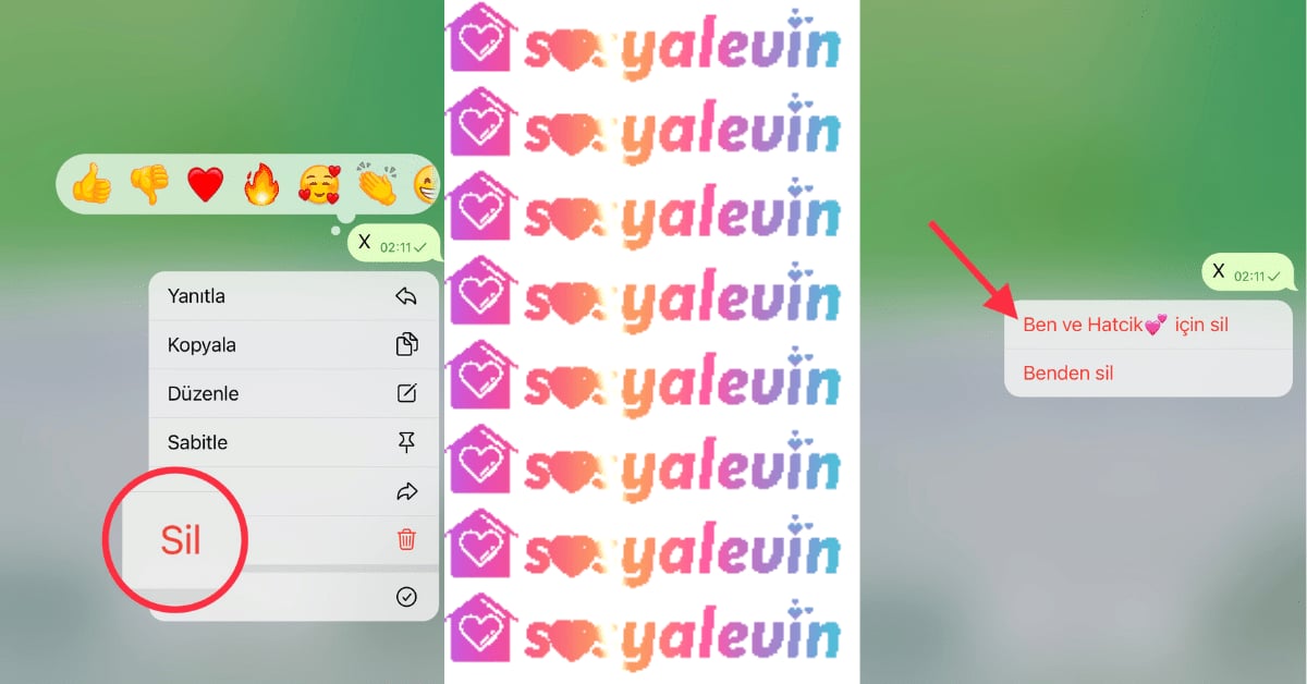 Telegram Mesajları Sil