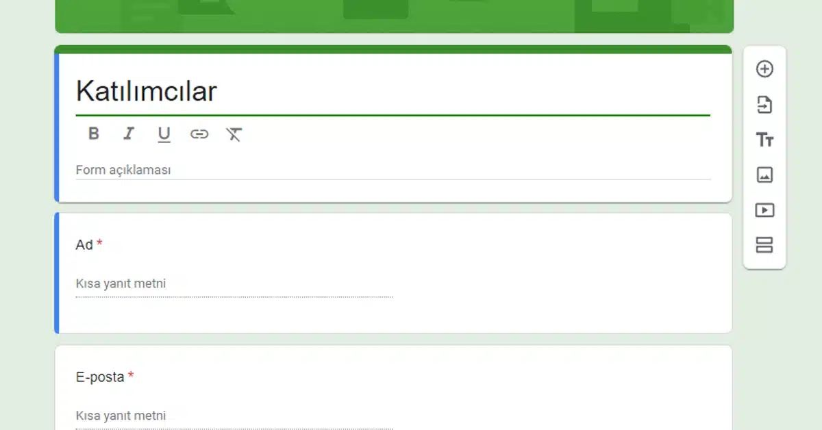 Google Forms İle Anket Nasıl Oluşturulur?