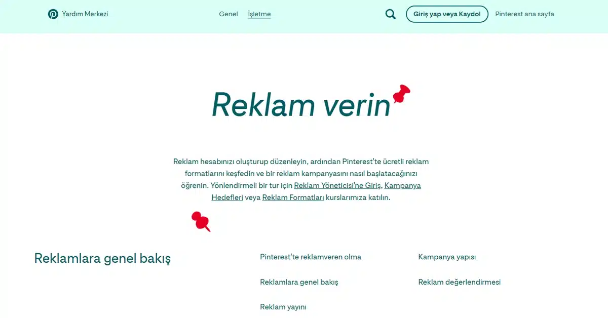 Pinterest Reklamları Nedir?