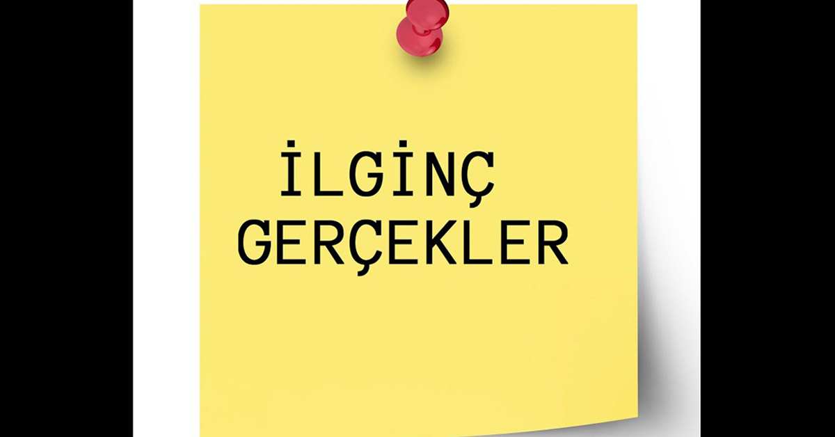 İlginc Gercekler
