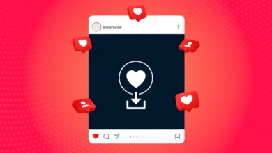 Instagram öne çıkanları indirme özelliğini temsil eden indirme simgesi