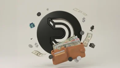 Dailymotion logosu ve para dolu cüzdan ile platformdan kazanç sağlama konsepti.