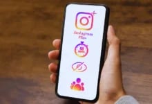 Telefon ekranında Instagram Plus yazısı, 48 saat kronometresi, üzeri çizili göz ve kullanıcı simgeleri.