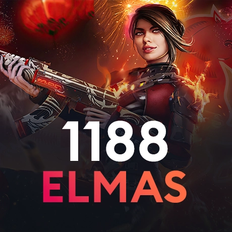 Free Fire 1188 Global Elmas Ürün Görseli