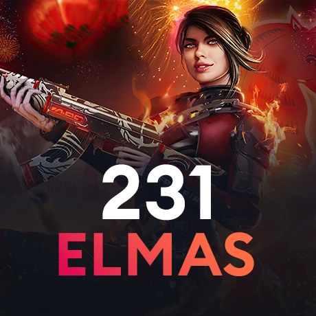 Free Fire 231 Global Elmas Ürün Görseli