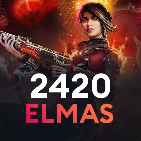 Free Fire 2420 Global Elmas Ürün Görseli