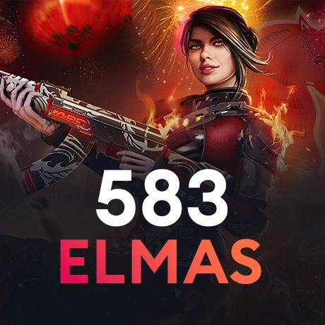 Free Fire 583 Global Elmas Ürün Görseli