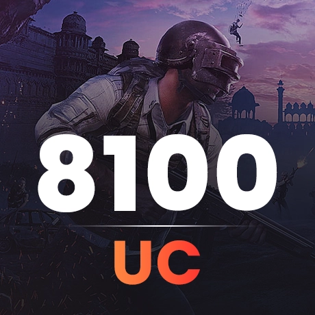 PUBG Mobile 8100 UC paket görseli