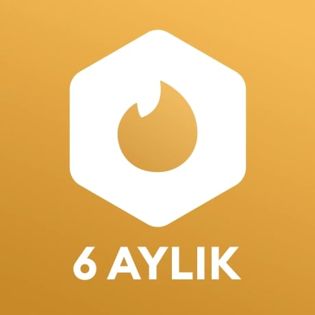Tinder 6 Aylık Gold Üyelik Görseli