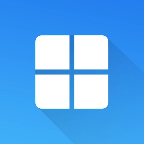 Windows 11 lisans satın al sayfası için Pro ve Home lisans keylerini temsil eden Windows logosu görseli